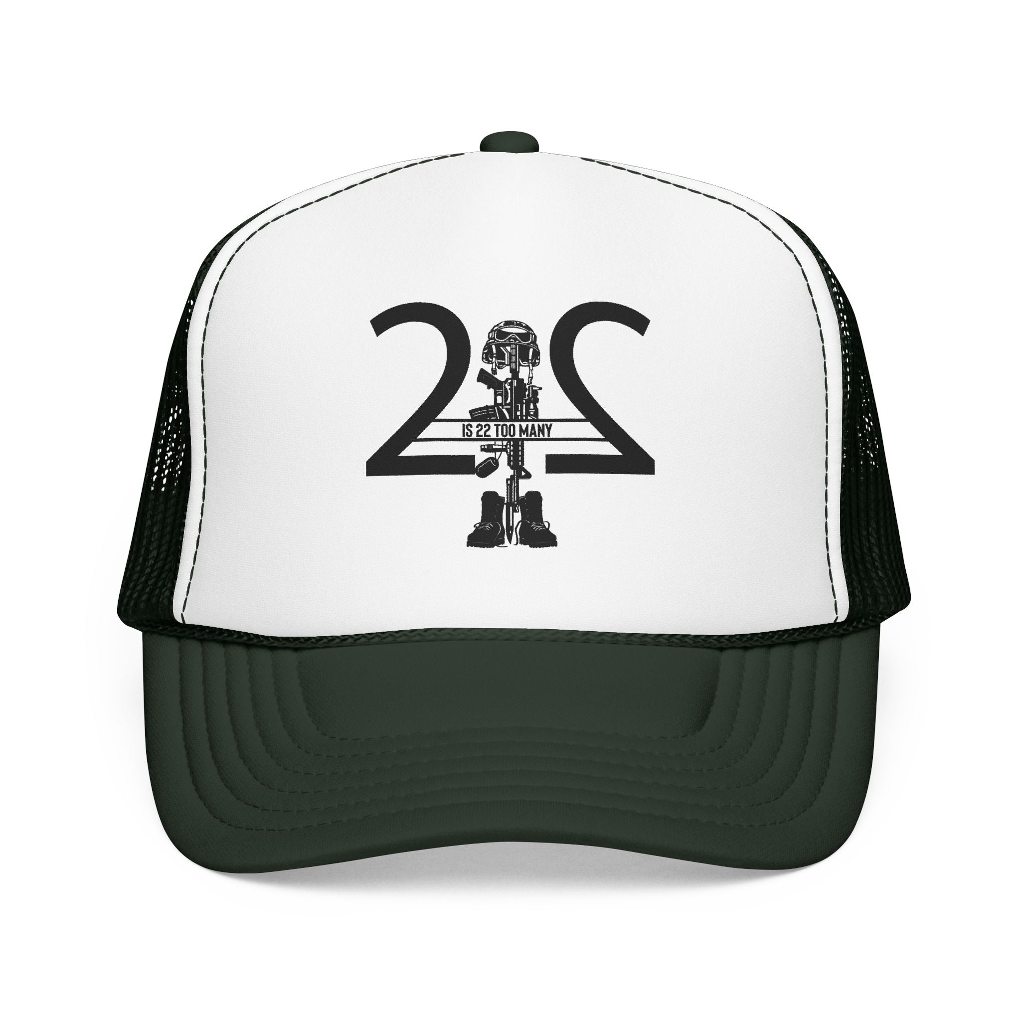 22 Is 22 Too Many – Veteran Suicide Prevention Accent Mug
