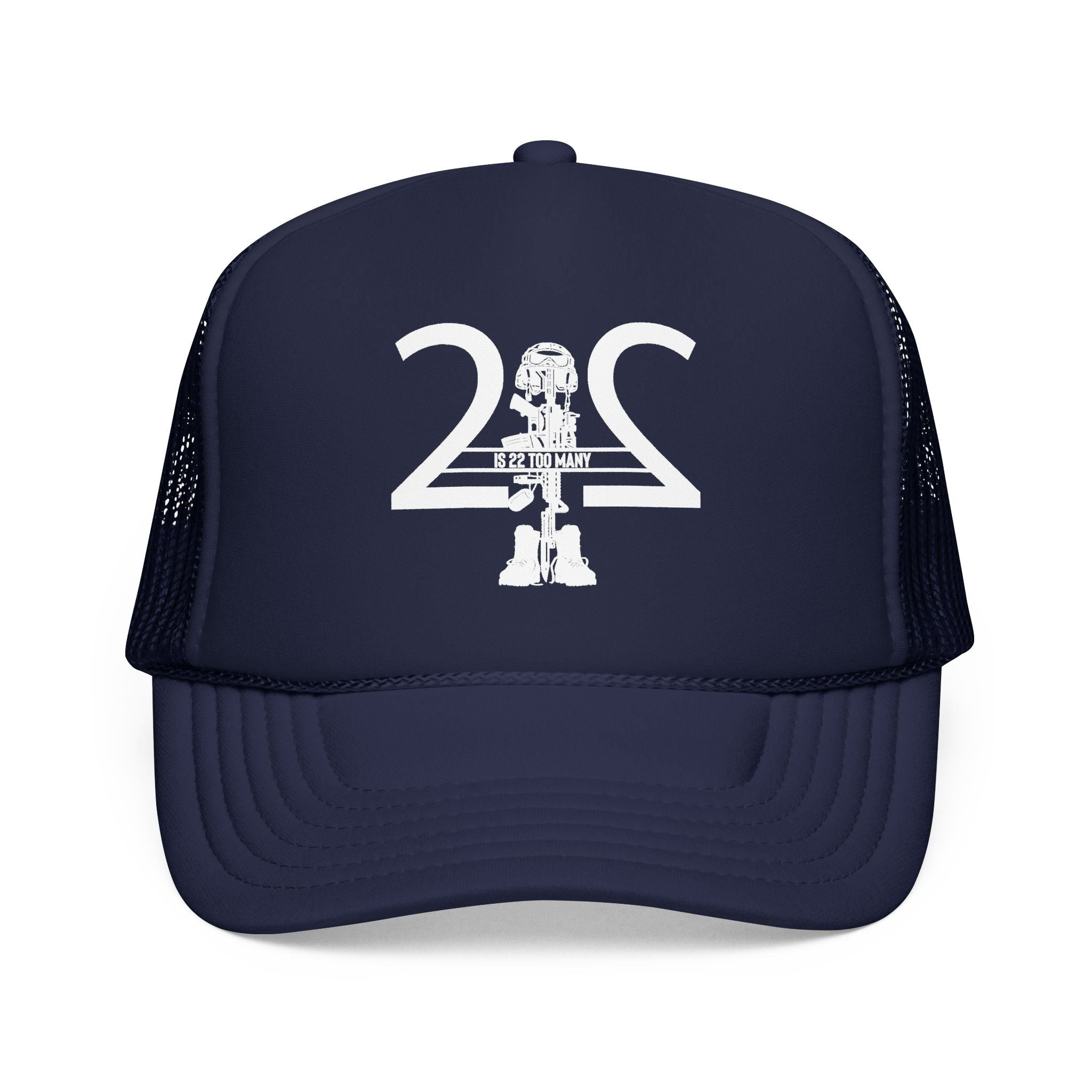 22 Is 22 Too Many – Veteran Suicide Prevention Accent Mug