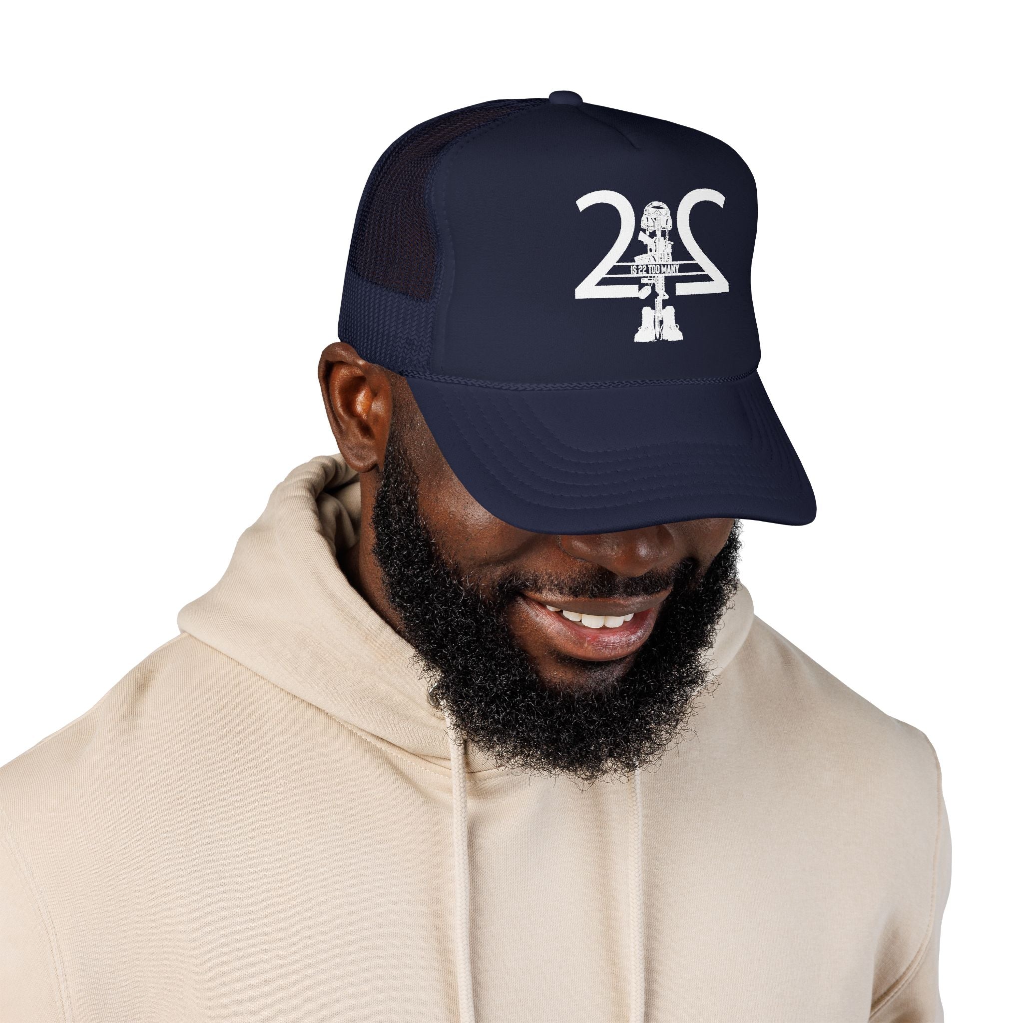 22 Is 22 Too Many – Veteran Suicide Prevention Accent Mug