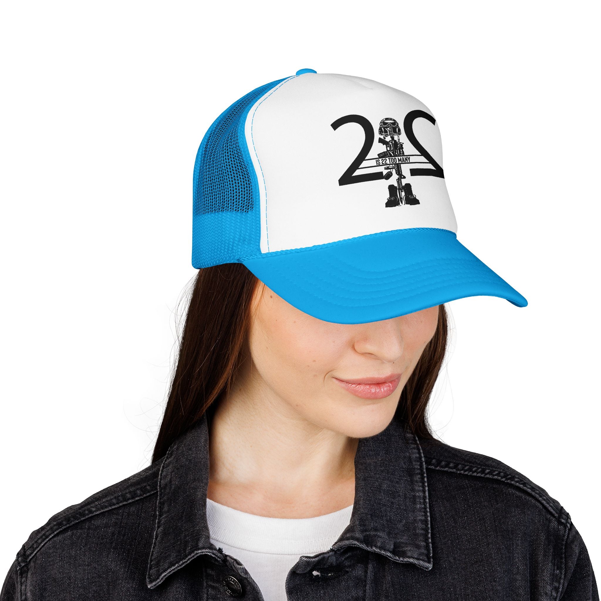 22 Is 22 Too Many – Veteran Suicide Prevention Accent Mug