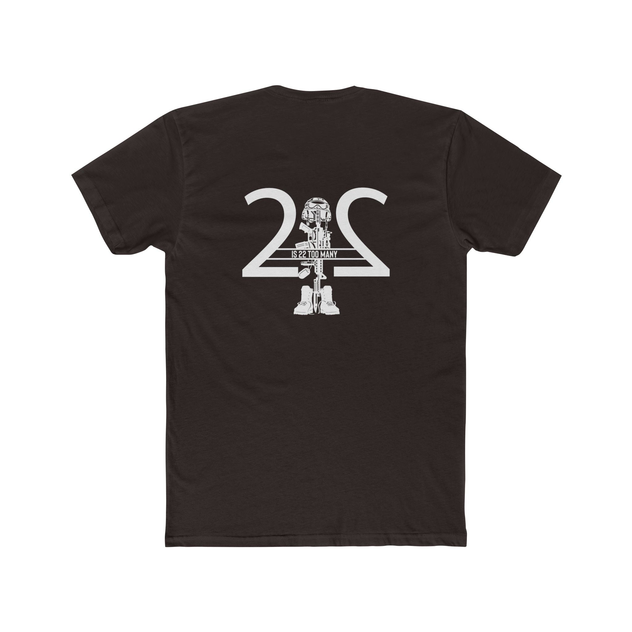 22 Is 22 Too Many — Veterans Mental Health Mission Tee