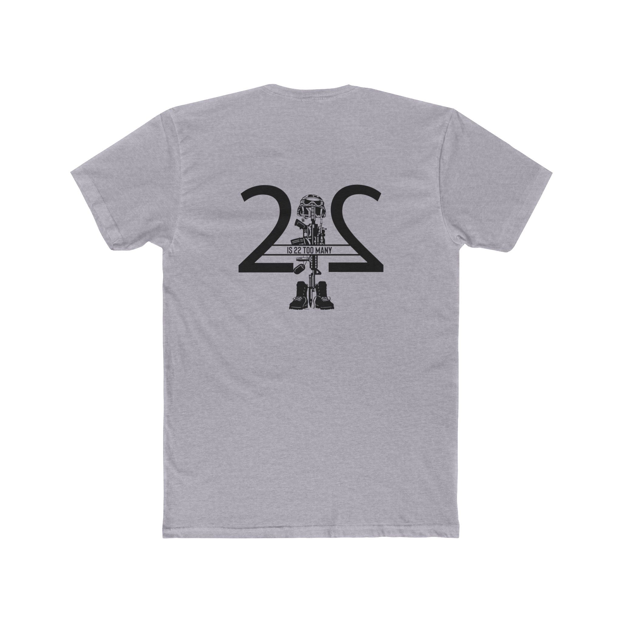 22 Is 22 Too Many — Veterans Mental Health Mission Tee