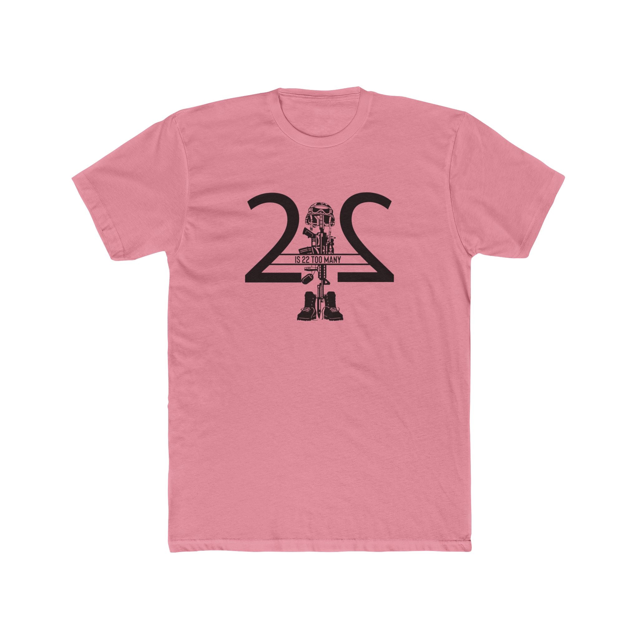 22 Is 22 Too Many — Veterans Mental Health Mission Tee