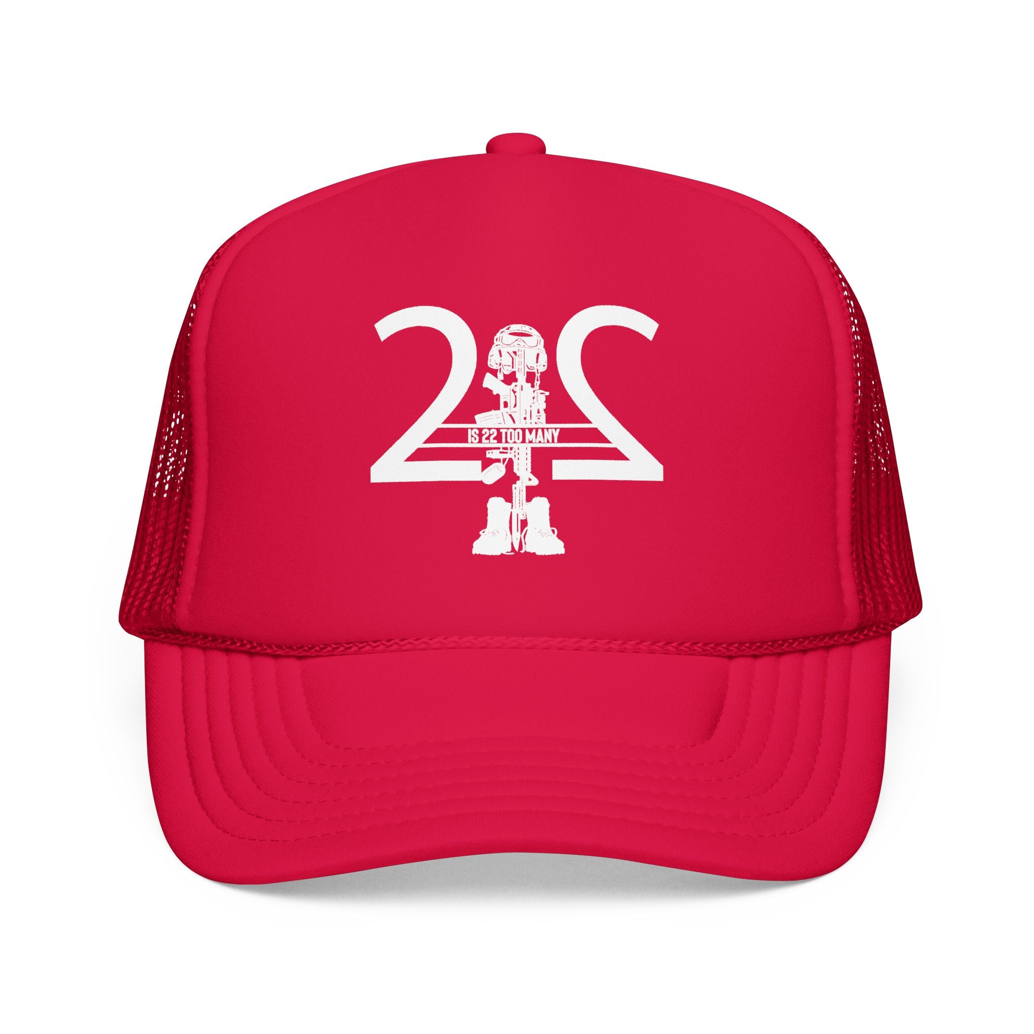 22 Is 22 Too Many – Veteran Suicide Prevention Accent Mug