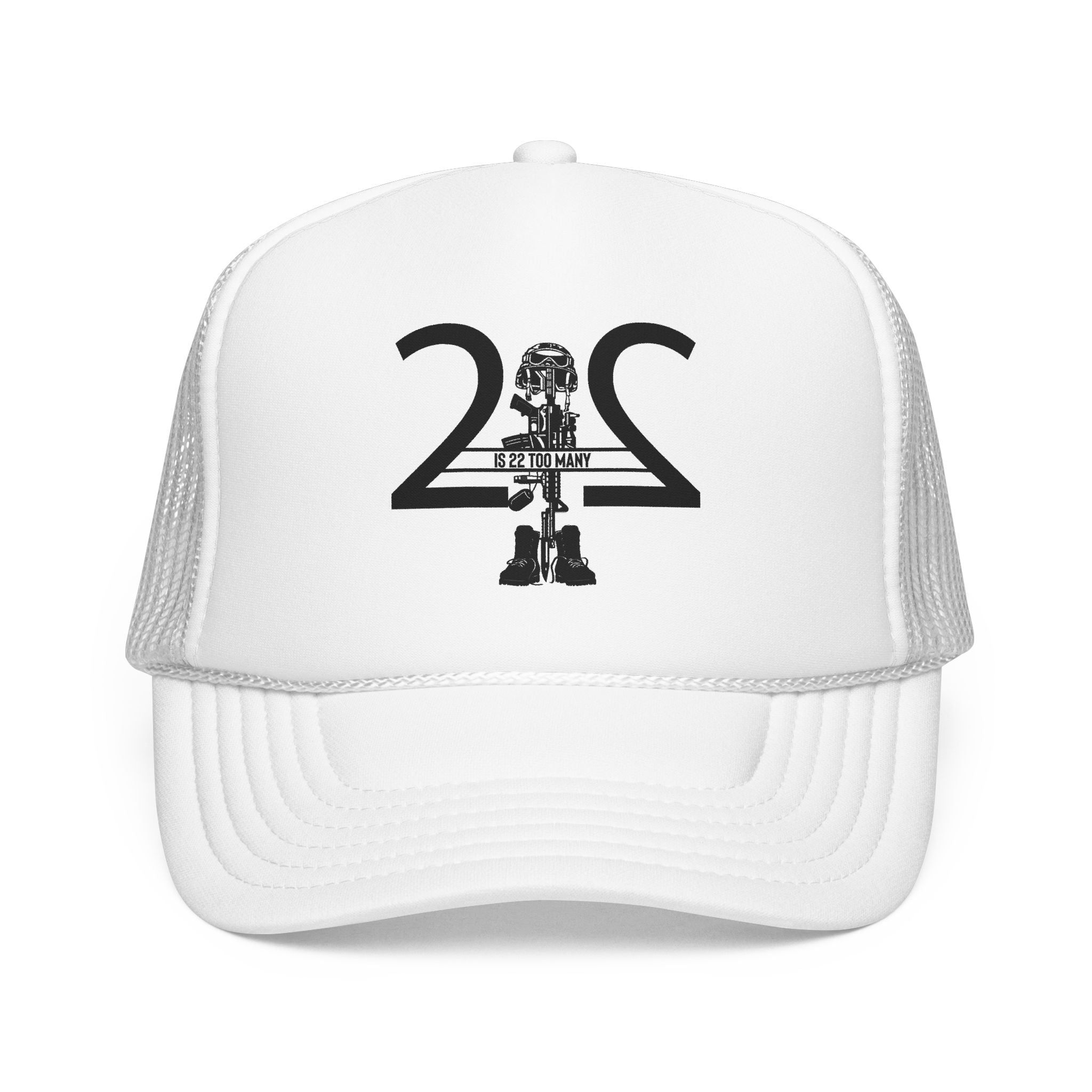22 Is 22 Too Many – Veteran Suicide Prevention Accent Mug