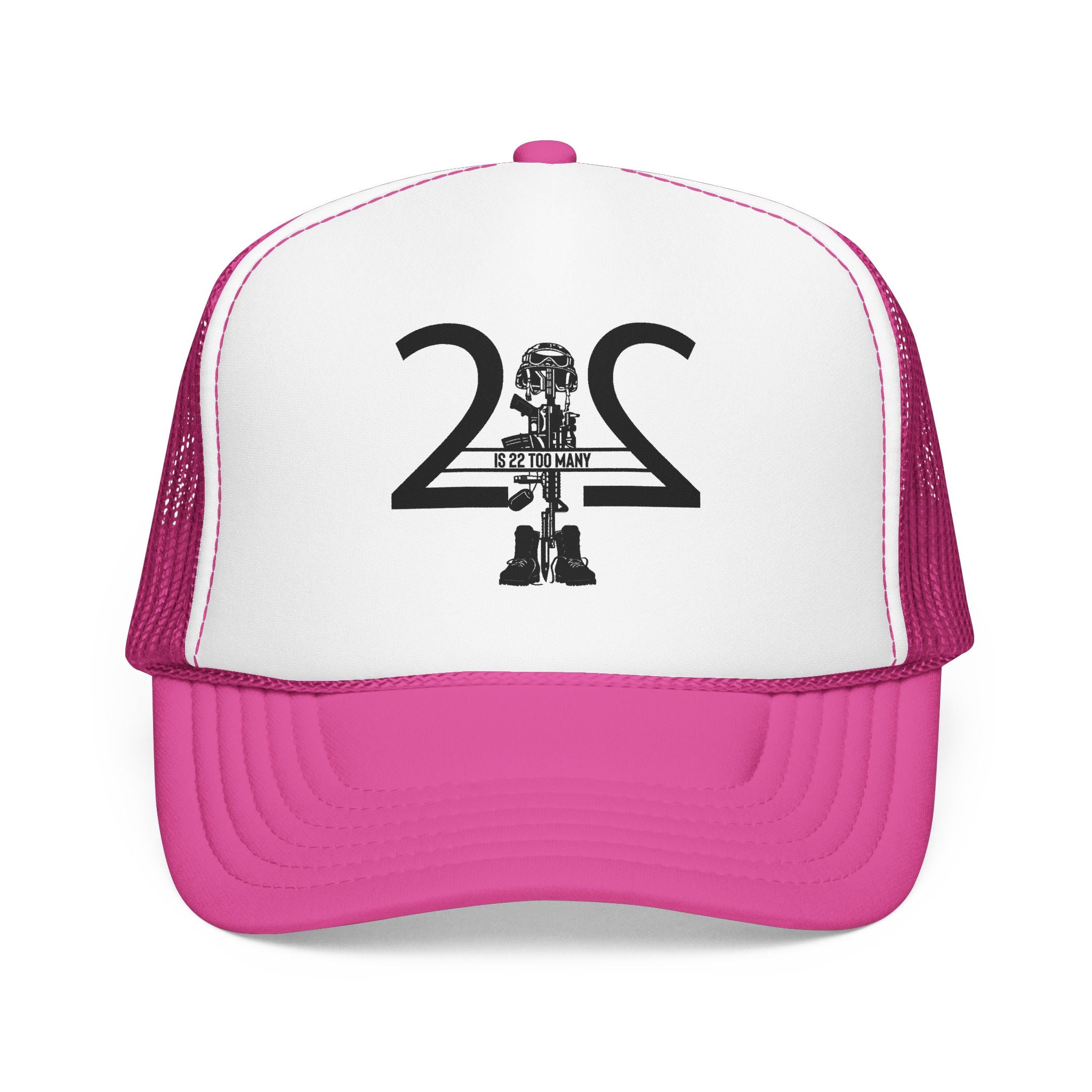 22 Is 22 Too Many – Veteran Suicide Prevention Accent Mug