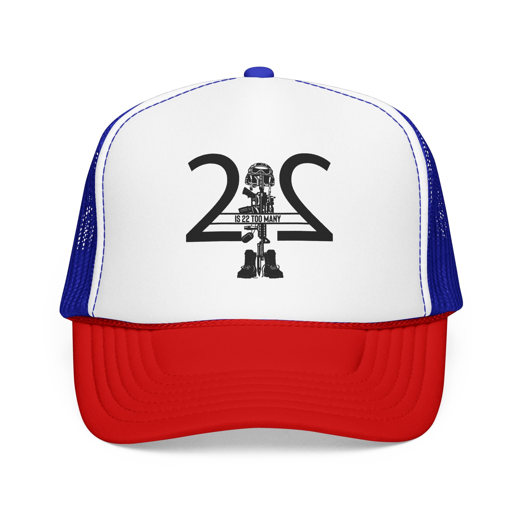 22 Is 22 Too Many – Veteran Suicide Prevention Accent Mug