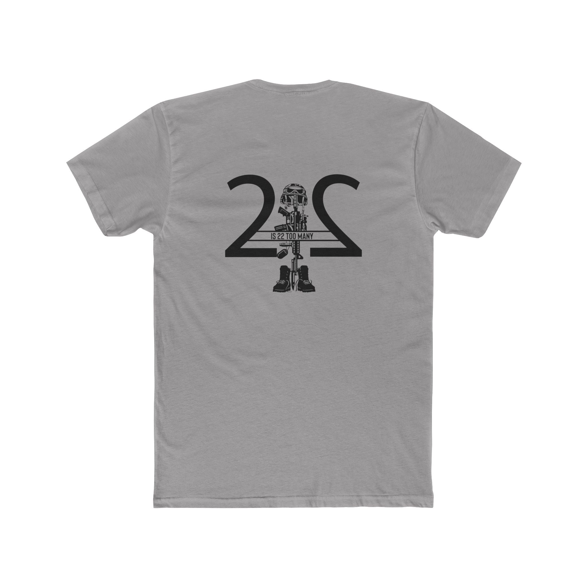 22 Is 22 Too Many — Veterans Mental Health Mission Tee