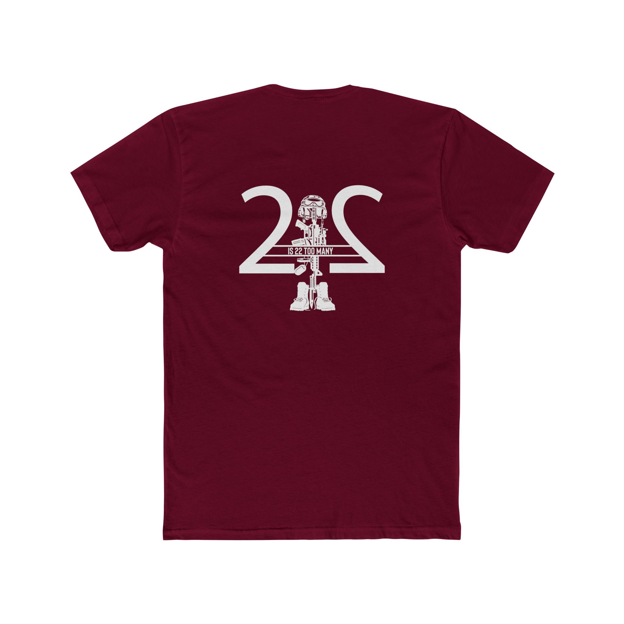 22 Is 22 Too Many — Veterans Mental Health Mission Tee