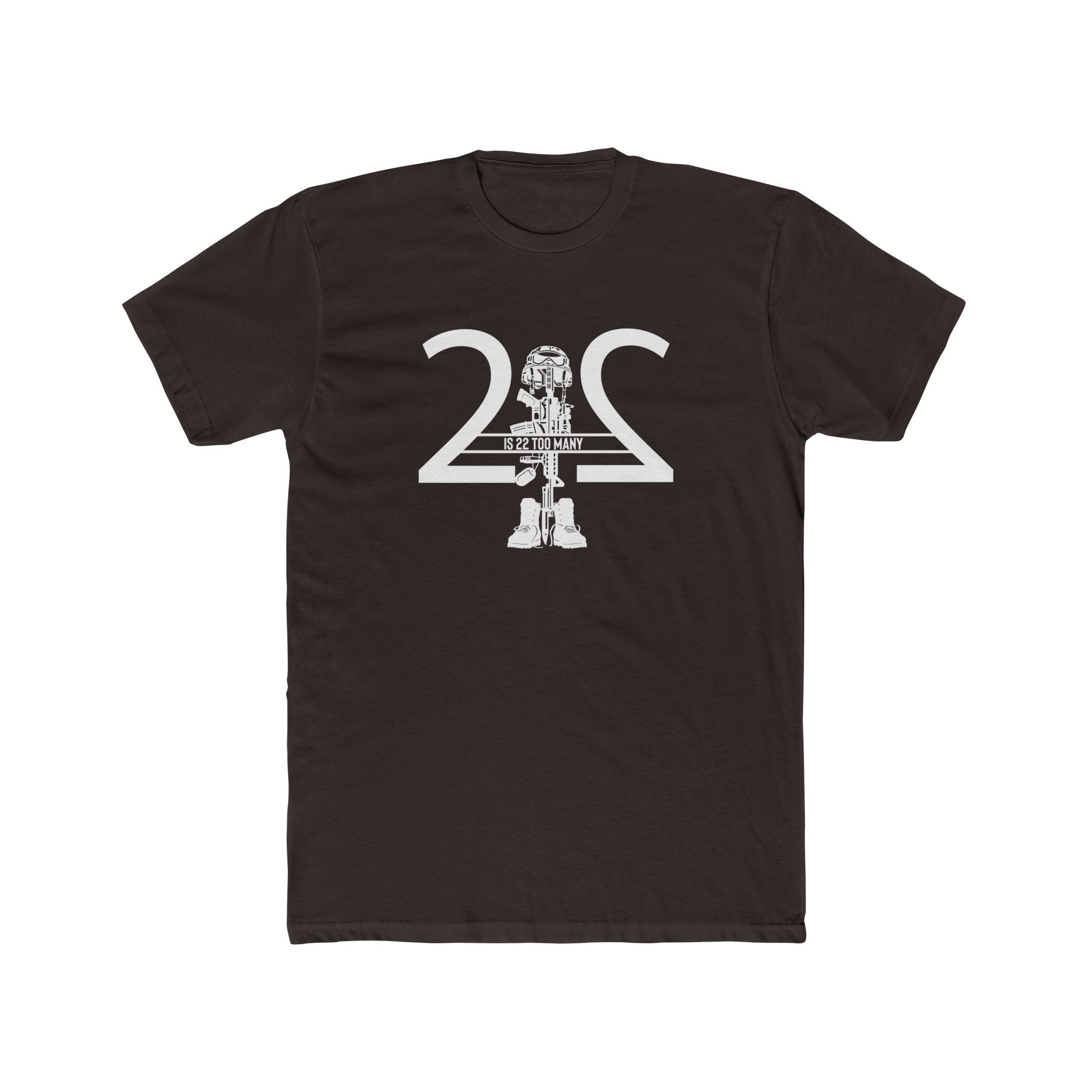 22 Is 22 Too Many — Veterans Mental Health Mission Tee