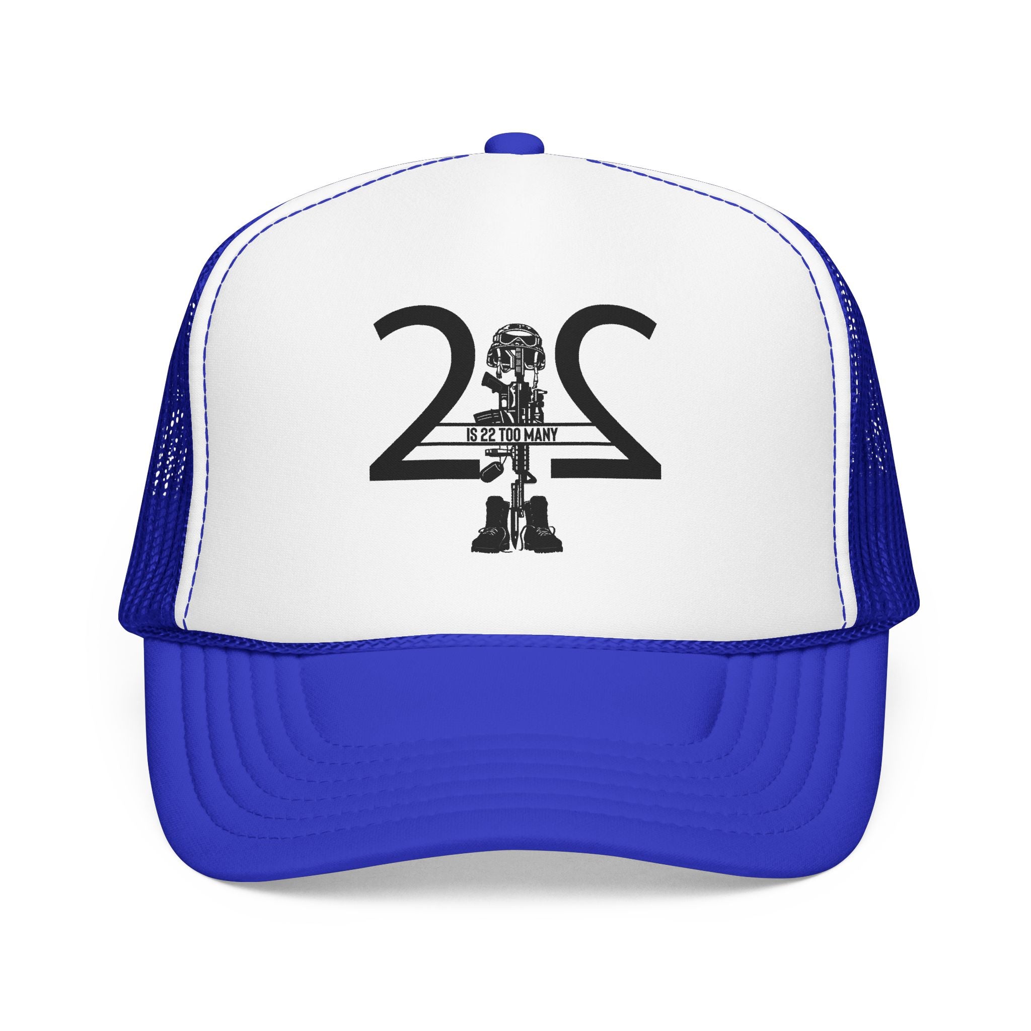 22 Is 22 Too Many – Veteran Suicide Prevention Accent Mug