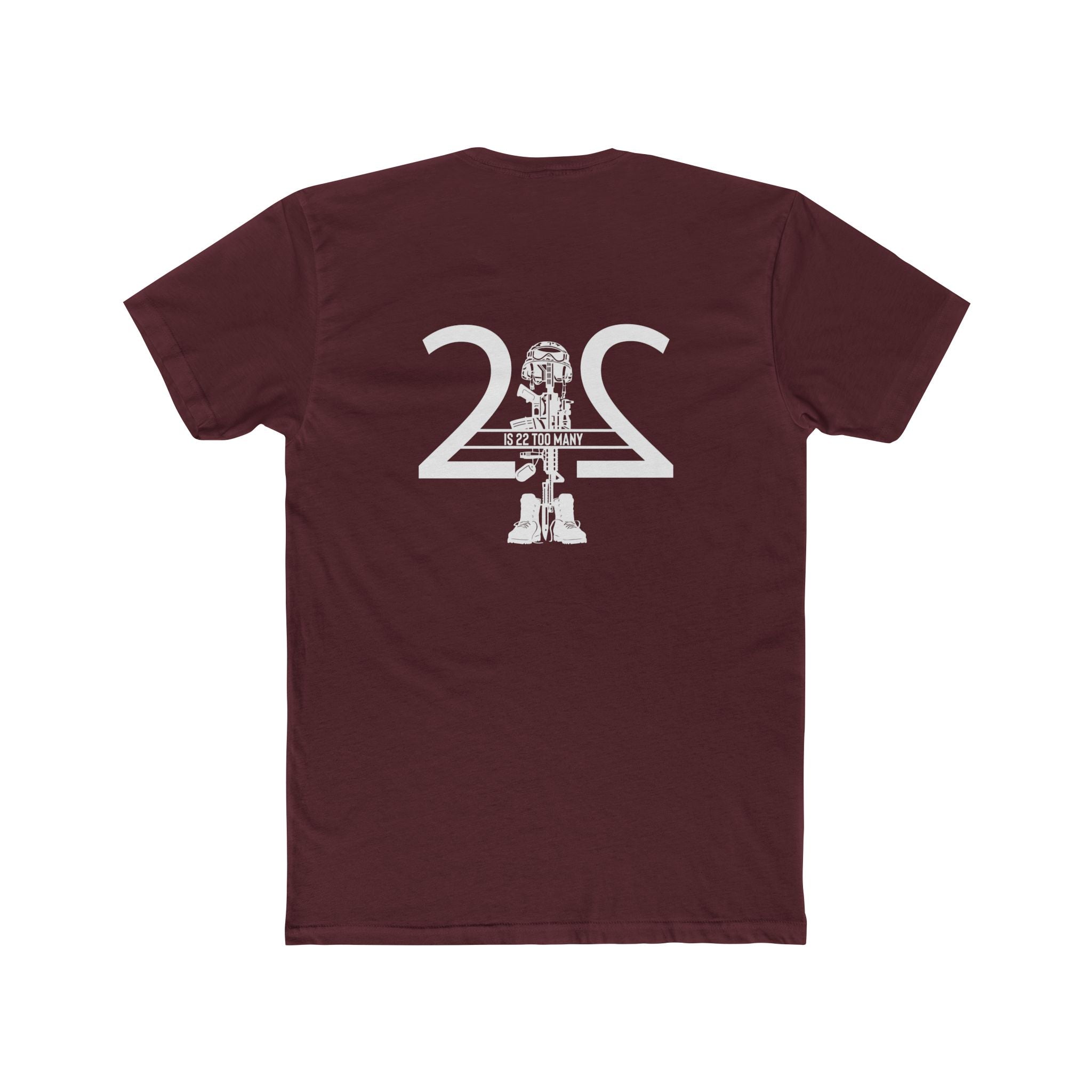 22 Is 22 Too Many — Veterans Mental Health Mission Tee
